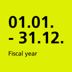 01.01. - 31.12. fiscal year